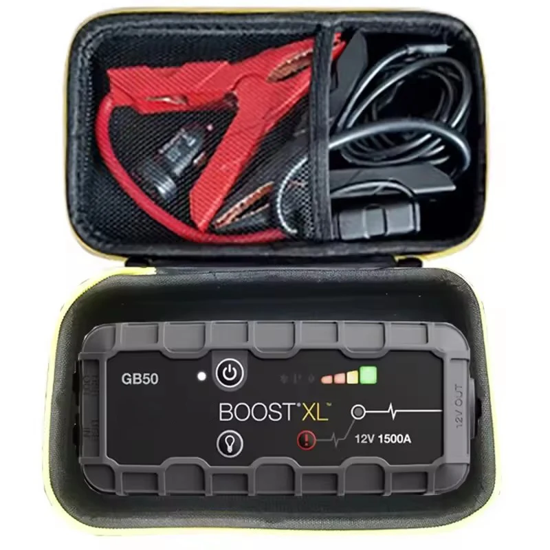2025 Newest Hard EVA Travel Carrying Bag Storage Case Cover for NOCO Boost XL GB50 1500 Amp 12-Volt UltraSafe Lithium Jump Star
