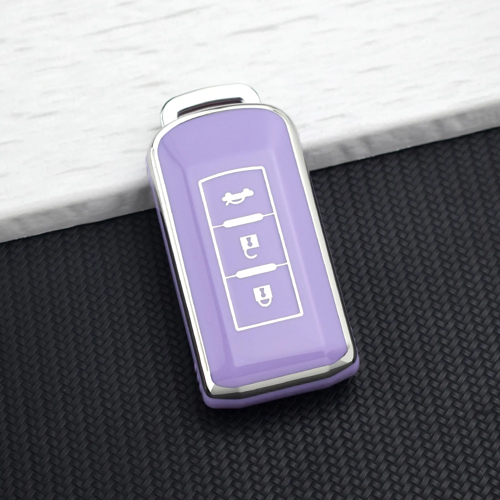 Tpu Remote Car Key Case Cover for Mitsubishi Xpander Outlander ASX Pajero Eclipse Cross Montero Shell Fob Holder Keyless