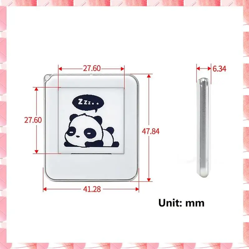 JAJA Ekran E-Paper 1.54 Cala NFC E-Paper E Ink Tag Bez Baterii Etykieta NFC DIY Cyfrowa Ramka na Zdjęcia Cyfrowy Etykieta Cenowa