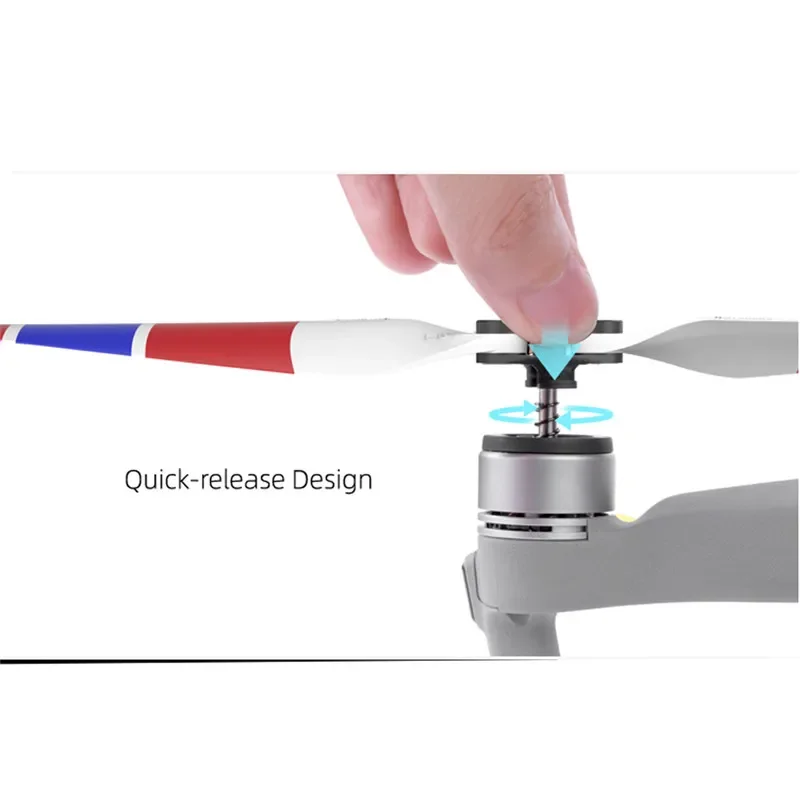 Camera Drones Foldable 7238F Propellers for DJI Mavic Air 2 / AIR 2S Low Noise CW CCW Props Quick-Release Propeller Blades