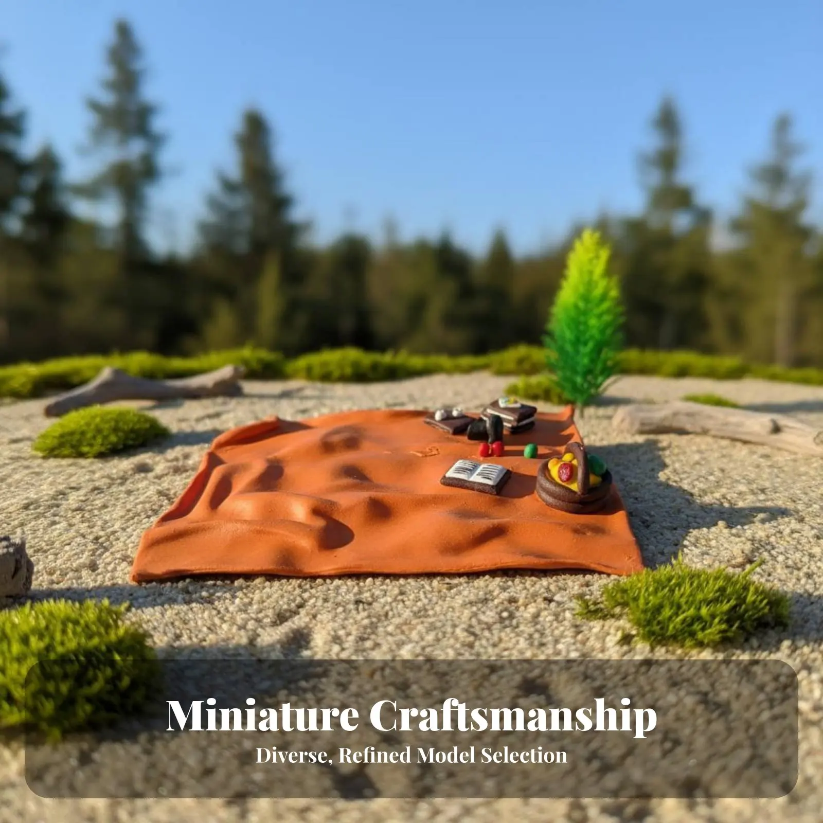 

Миниатюрный набор для кемпинга, реквизит для фотосъемки, миниатюрные фигурки пары для кемпинга, коллекционный предмет, миниатюрные элементы для сцен, реквизит для миниатюрных сцен