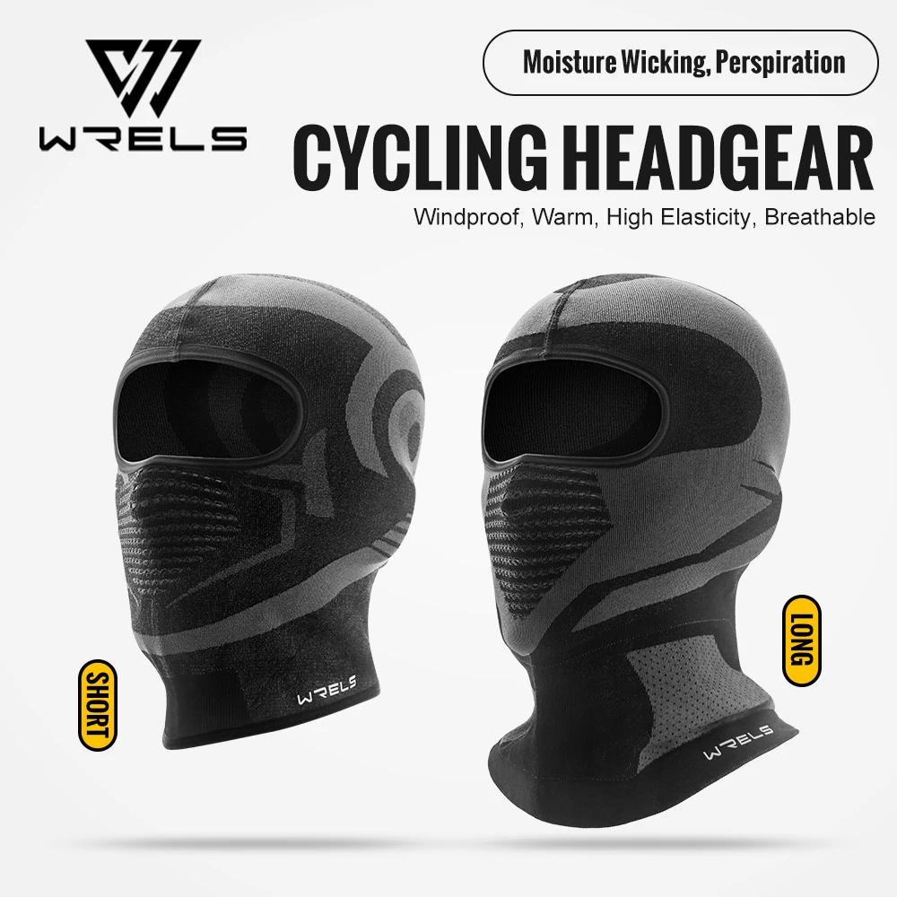 WRELS Winter Warm Outdoor Cycling Mask Full Face Mask Covers Thermal Keep Warm Windproof Cycling Face Mask Balaclava Ski Mask