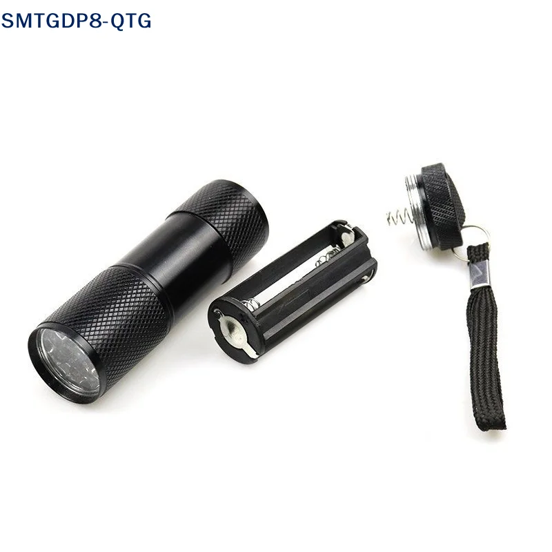 UV Flashlight UV Light Flashlight 395nm Black Light Flashlight Mini Blacklight Torch For UV Resin Glue Curing Pet Urine Stain