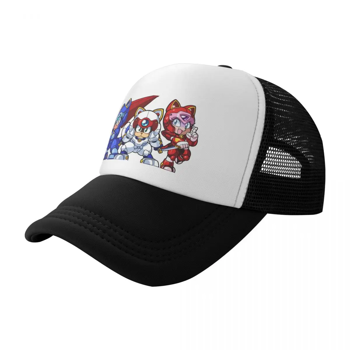 Samurai Pizza Cats Trio Baseball Cap fishing hat Anime Hat Golf Hat Man Mens Tennis Women's