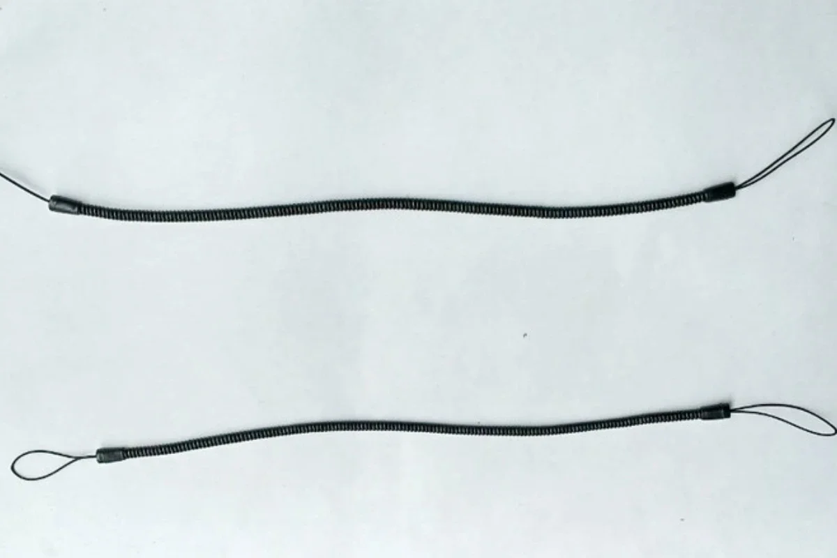 신축성 스타일러스 용수철 코드, 휴대폰 랜야드 플라스틱 낙하 방지 코드, 스타일러스 보안 코드