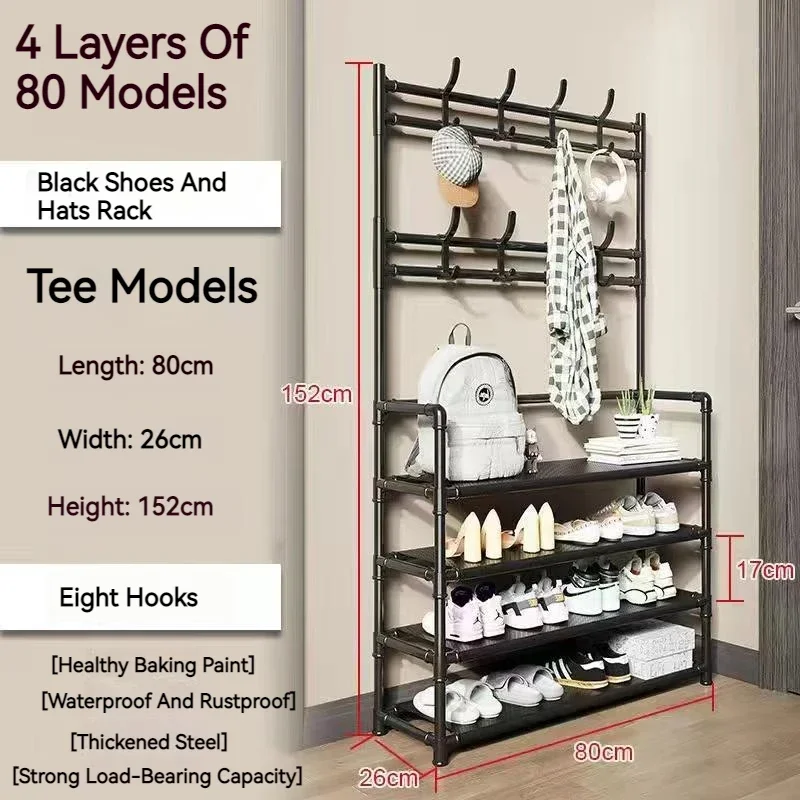 Nordic Space Saving Coat Racks, Organizador do armário, armários, sala de estar Home Furniture