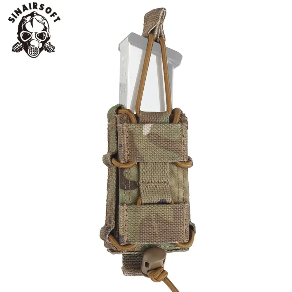 

Tactical Airsoft Nylon Magazine Pouch MOLLE Flashlight Holster Hunting Accessories
