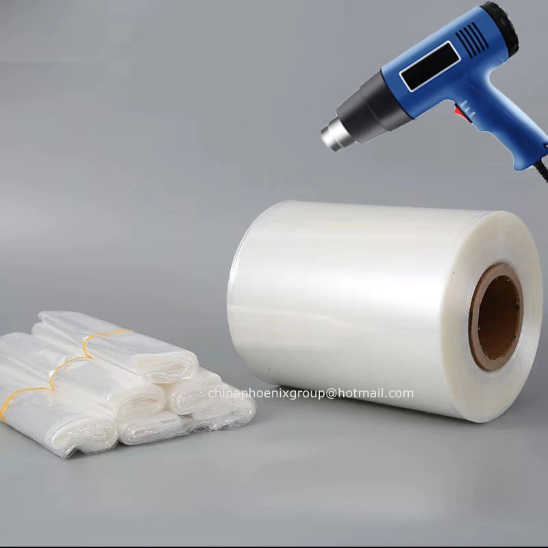 

Pof Tube Heat Shrink Wrap Film Transparent Plastic Heat Shrink Bag Retractable Plastic Packaging Heat Shrinkable Film Wrap Bags