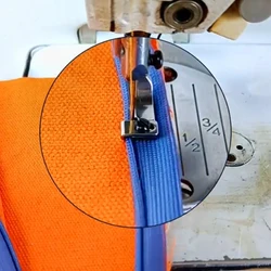Adjustable Invisible Zipper Presser Foot Fit Industrial Sewing Machine Spare Parts For Trousers Skirt And Rope Adjustable Width