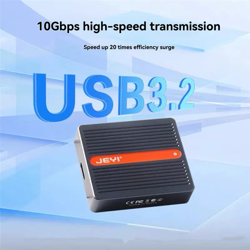 Отличное устройство чтения карт памяти JYI Cfexpress-B USB 3.2 Gen 2, сотовый телефон, компьютер, устройство чтения карт памяти двойного назначения