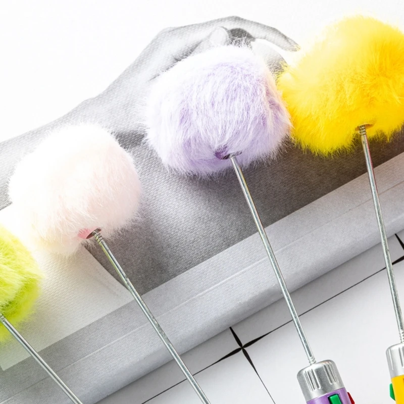 Multicolored Ballpoint Pen 4 Color in 1 Beadable Pen Retractable Ballpoint Pen for Christmas Stocking Fillers