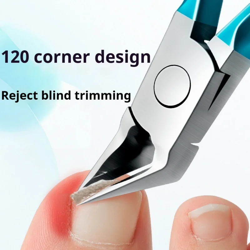1Pcs Toe Nail Clipper For Ingrown Or Thick Toenails Trimmer Professional Podiatrist Toenail Nipper With Stainless Steel