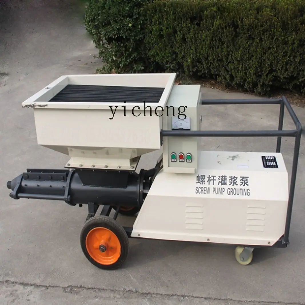 ZK screw grouting pump anchor grouting machine concrete  machine particle grouting machine