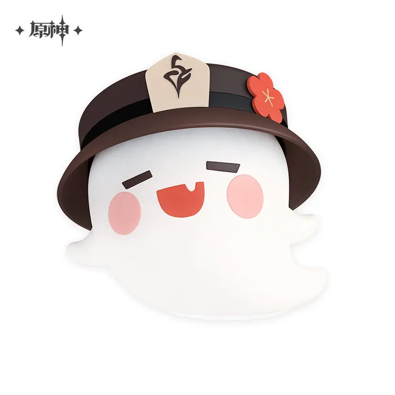Official Game Genshin Impact Hu Tao Figure Lamp Cosplay Ghost Silicone Night Light Gift Led Table Decoration Toys Gift