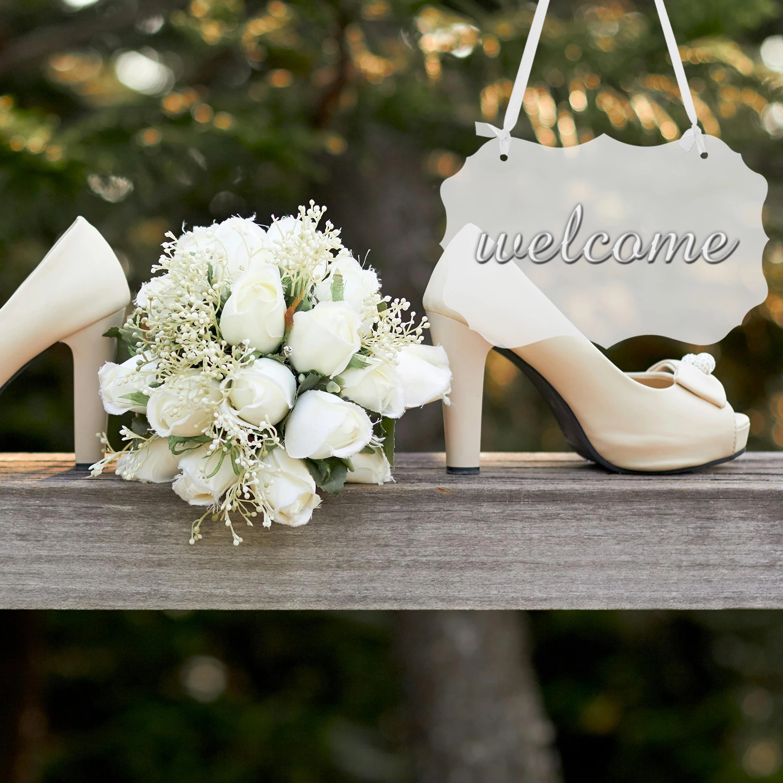 

3Pcs Acrylic Reserved Chair Signs Wedding Transparent Blank Ribbon DIY Seat Hanging Decorations Wedding Sign Chair Signs