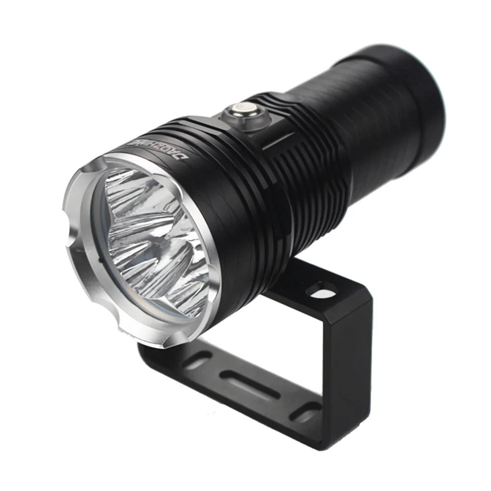 

30W LED Diving Flashlight 4-core XHP70.2 Professional Underwater Searching Photography Light 200M Tactical Waterproof Video Lamp