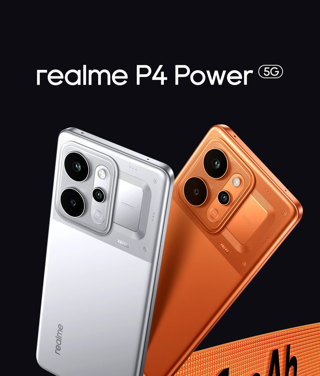 realme P4 Power 5G Smartphone Dimensity 7400 Ultra Chipset 6.8" 144Hz AMOLED Display 10001mAh Battery 50MP Sony OIS Camera NFC