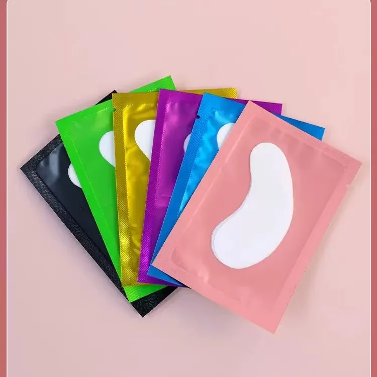 50-100 Uds parches para ojos extensión de pestañas debajo de pestañas pegatinas de pestañas postizas suministros de extensión de pestañas parches para construir párpados