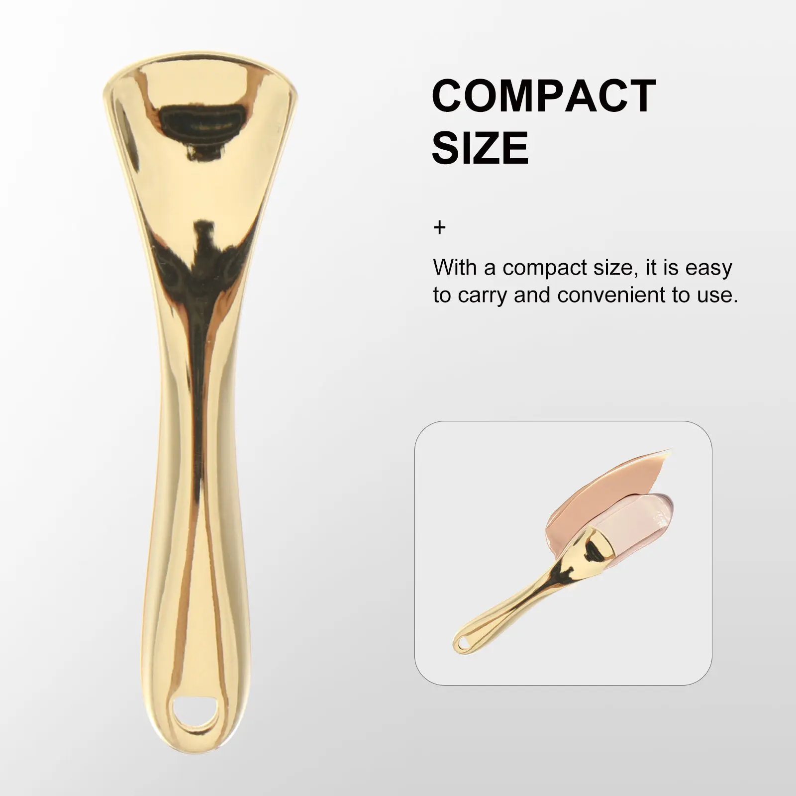 

6Pcs Eye Cream Spoon Reusable Portable Makeup Spatula for Facial Mask Application and Eye Fatigue Relief Sturdy Beauty Scoop