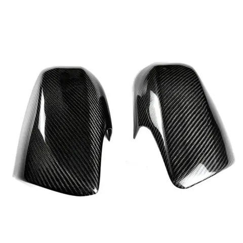 현대 창세기 Rohens 쿠페 2008-2016 윙 미러 쉘-L48A 용 빛이없는 자동차 탄소 섬유 후면보기 미러 커버