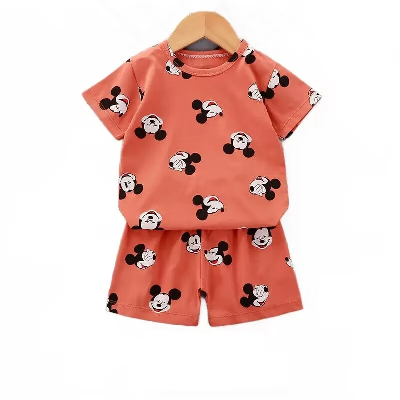 Boys set Cartoon Printing kids Clothes Suit For 0-3year Kids Fashion Girl Boy Clothings Set