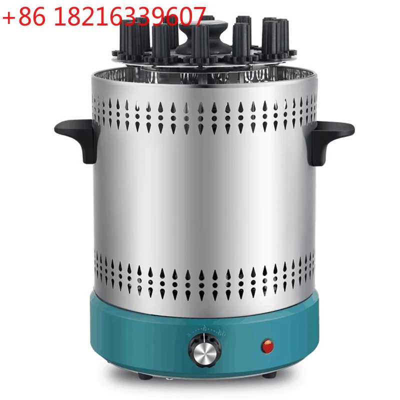 Smokeless automatic rotating barbecue machine electric barbecue grill kebab oven household barbecue grill