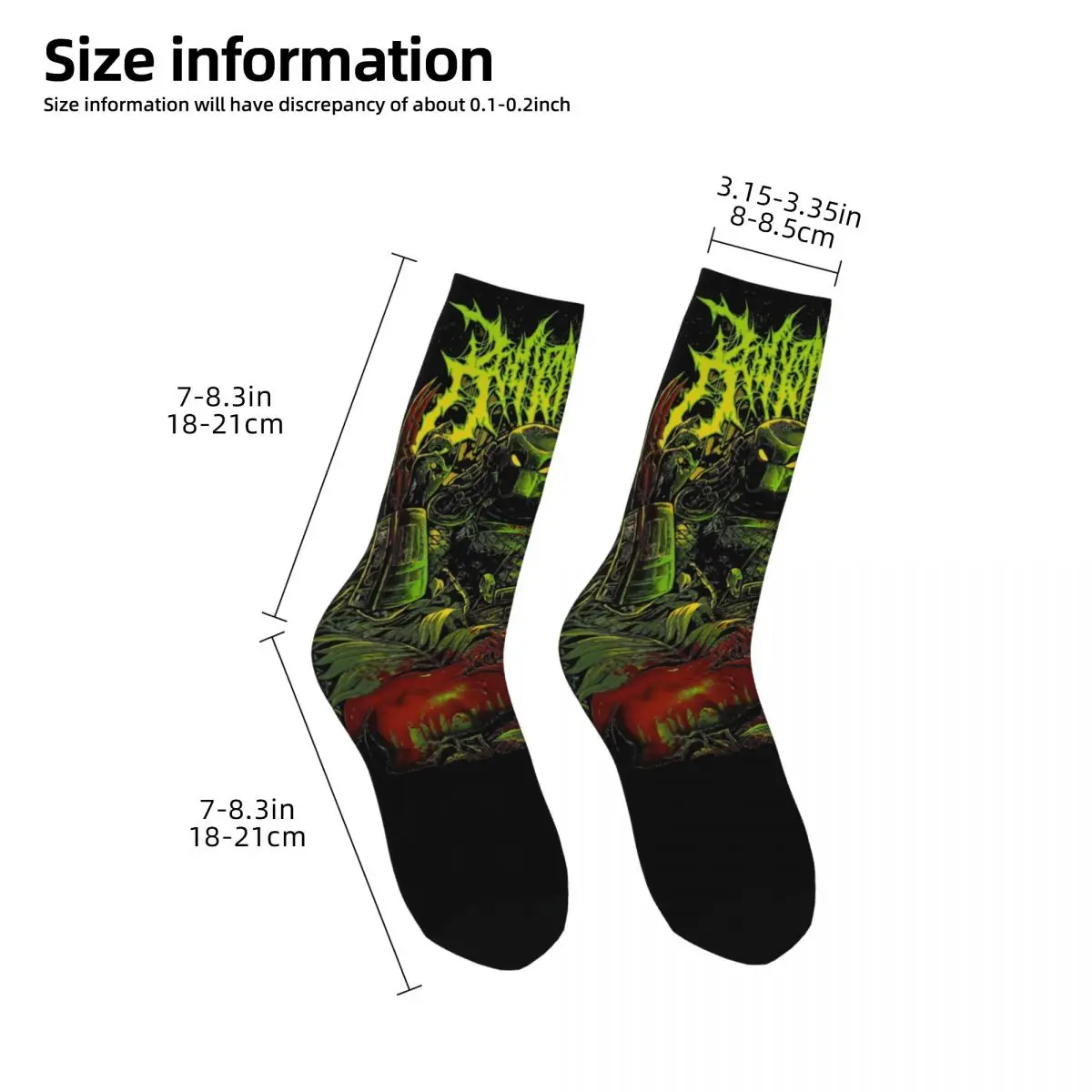 Autumn Winter Casual Unisex Bodysnatcher Predators Socks Breathable Sports Socks