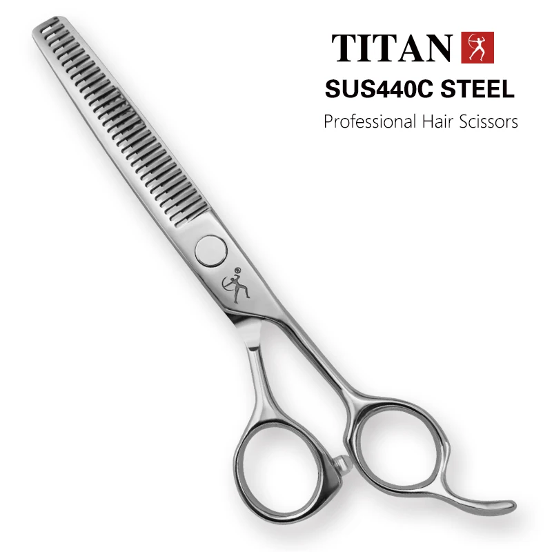 TITAN professional hair thinning scissors barber cutting scissors