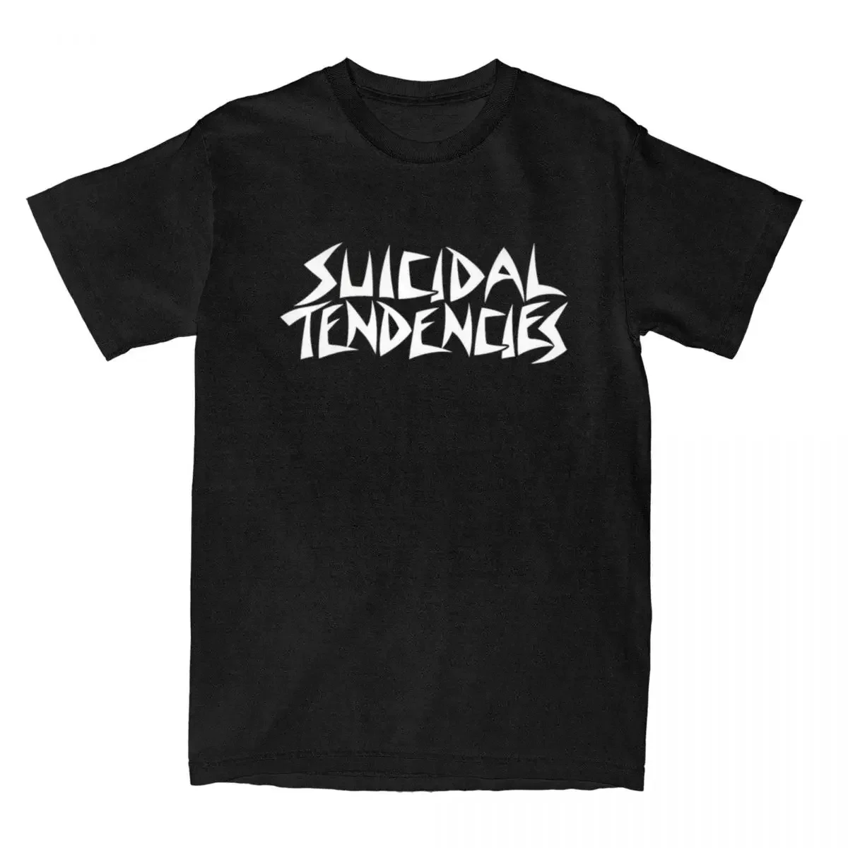 Rock Music Suicidal Tendencies Band T Shirt Accessories Men Women's Pure Cotton Casual heavy Tee Shirt Short Sleeve Tops Printed