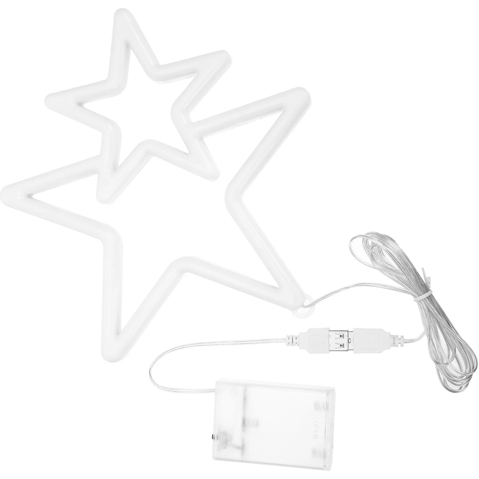 نجمة ليلة ضوء Led مصباح النيون لغرفة النوم جدار ديكور غرفة جو الإضاءة Usb بالطاقة النيون تسجيل ضوء الزخرفية #2