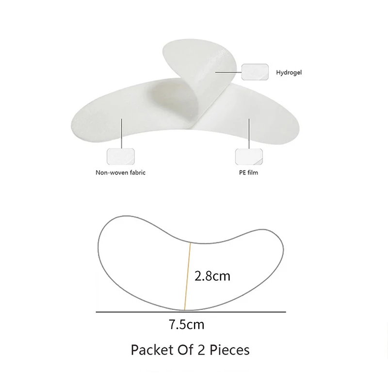 200 pares de parches de hidrogel para pestañas, venta al por mayor, para extensión de pestañas, parches debajo de los ojos, suministros de extensión de pestañas, parches para los ojos