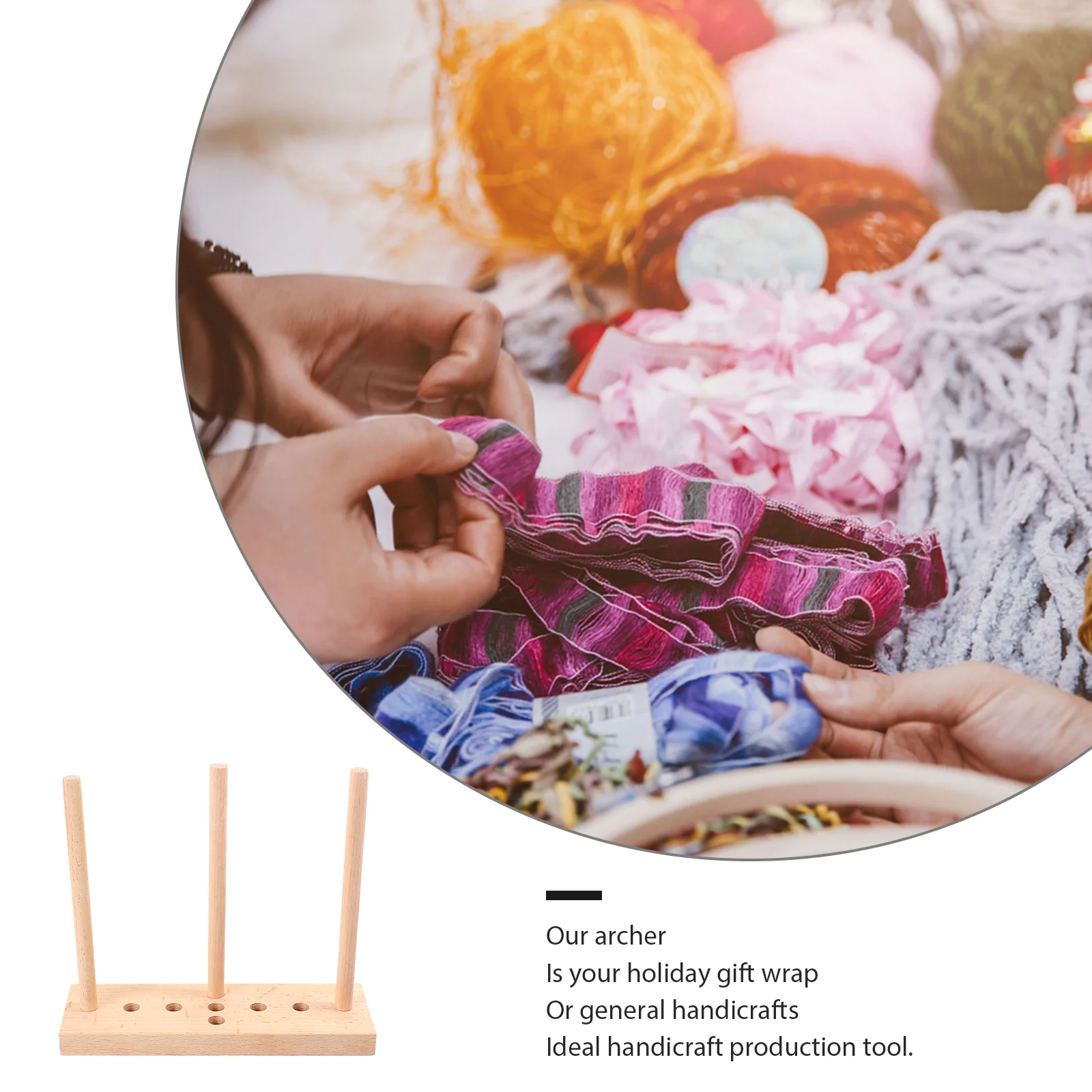 Adjustable Pegs Wooden Bow Maker Butterfly Knot Fixing Device Diy Crafting Tool Holiday Wreaths Decorations Sewing Accessory