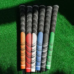 Multicompound Golf Club Grips, Golf Irons Grip Borracha, Padrão e Médio Tamanho, Fio De Carbono, Frete Grátis, Atacado, 10 Pcs por Conjunto, 13Pcs por Lote