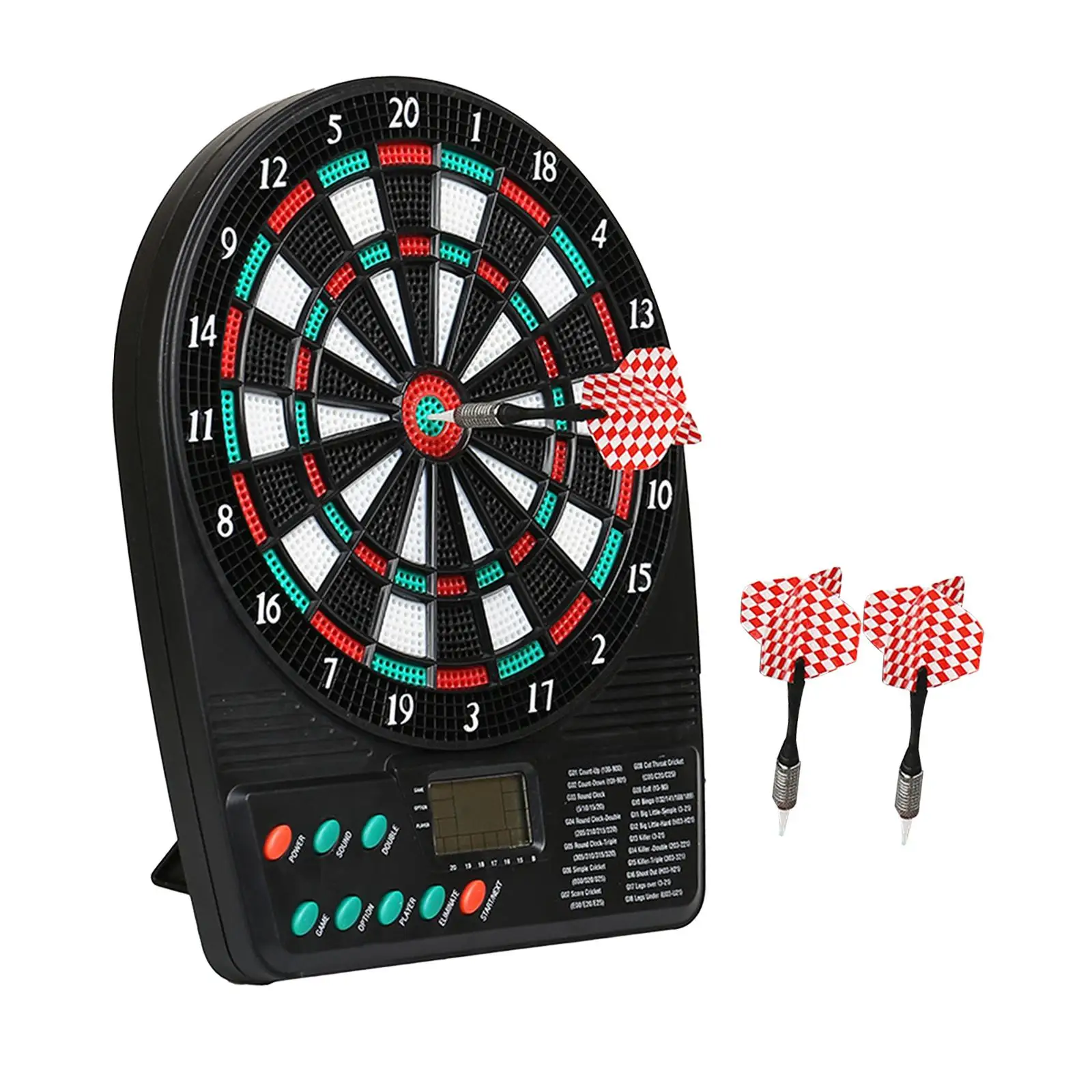 

Electronic Dart Board, Auto Scoring Target Board, Soft Dart, Enhanced Scoring for Garden Backyard Lawn Party Beach Throwing Game