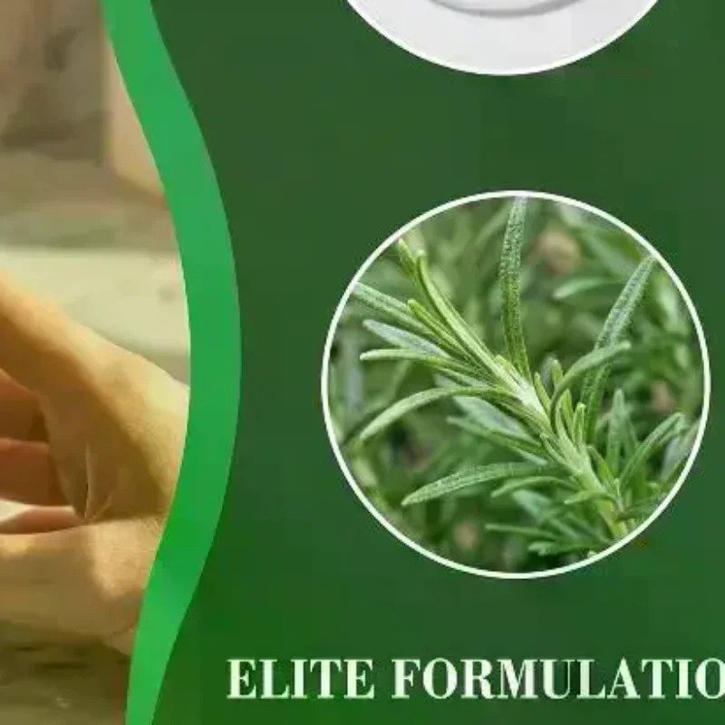 Natural Thickening Rosemary Mint Shampoo Herbal Cleanser for Oily Scalp Hair Repair and Strength Volume for Daily Use