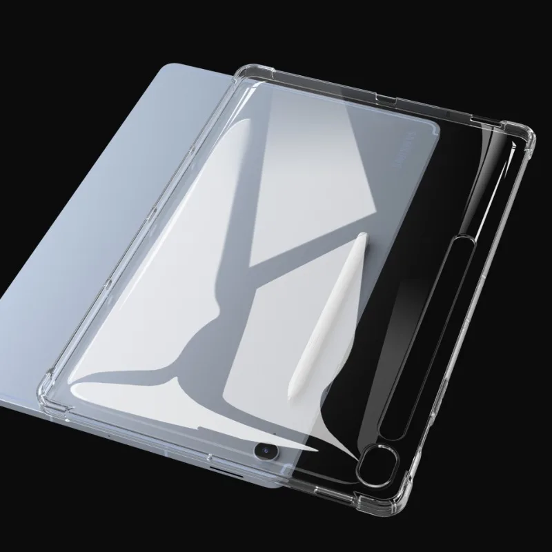 Para samsung galaxy tab s10 fe 10.9 polegada 2025 capa protetora SM-X520 airbag capa clara funda s10fe + (plus) 13.1 "SM-X620 tpu escudo
