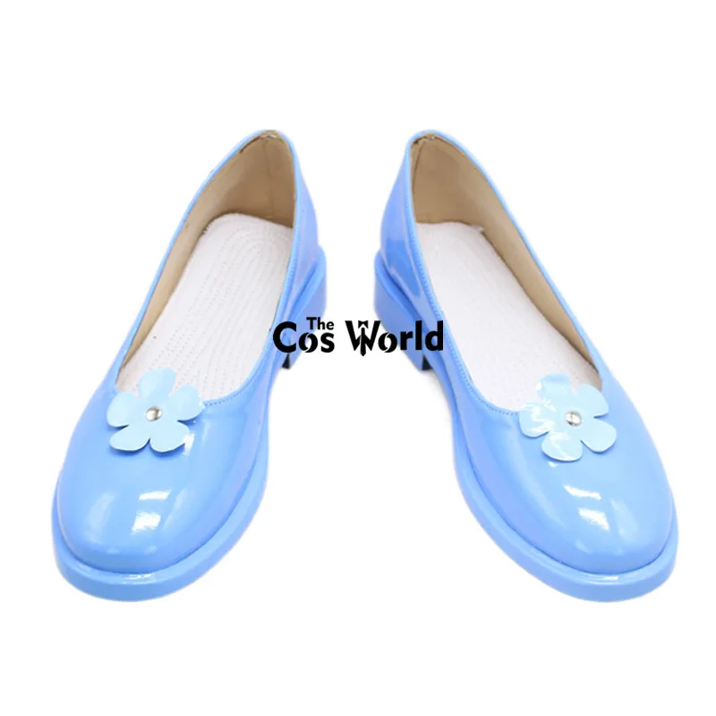 Miku Flower Fairy Nemophila Anime Customize Cosplay Shoes