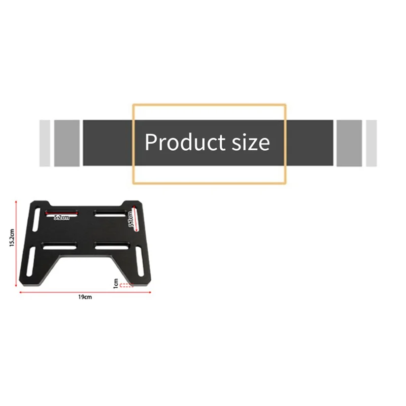 الدقة محرك قابل للتعديل لوحة المحرك قوس محول ل دراجة صغيرة المفترس 212Cc CT100U CC100X باجا الكتابة على الجدران علة BD3