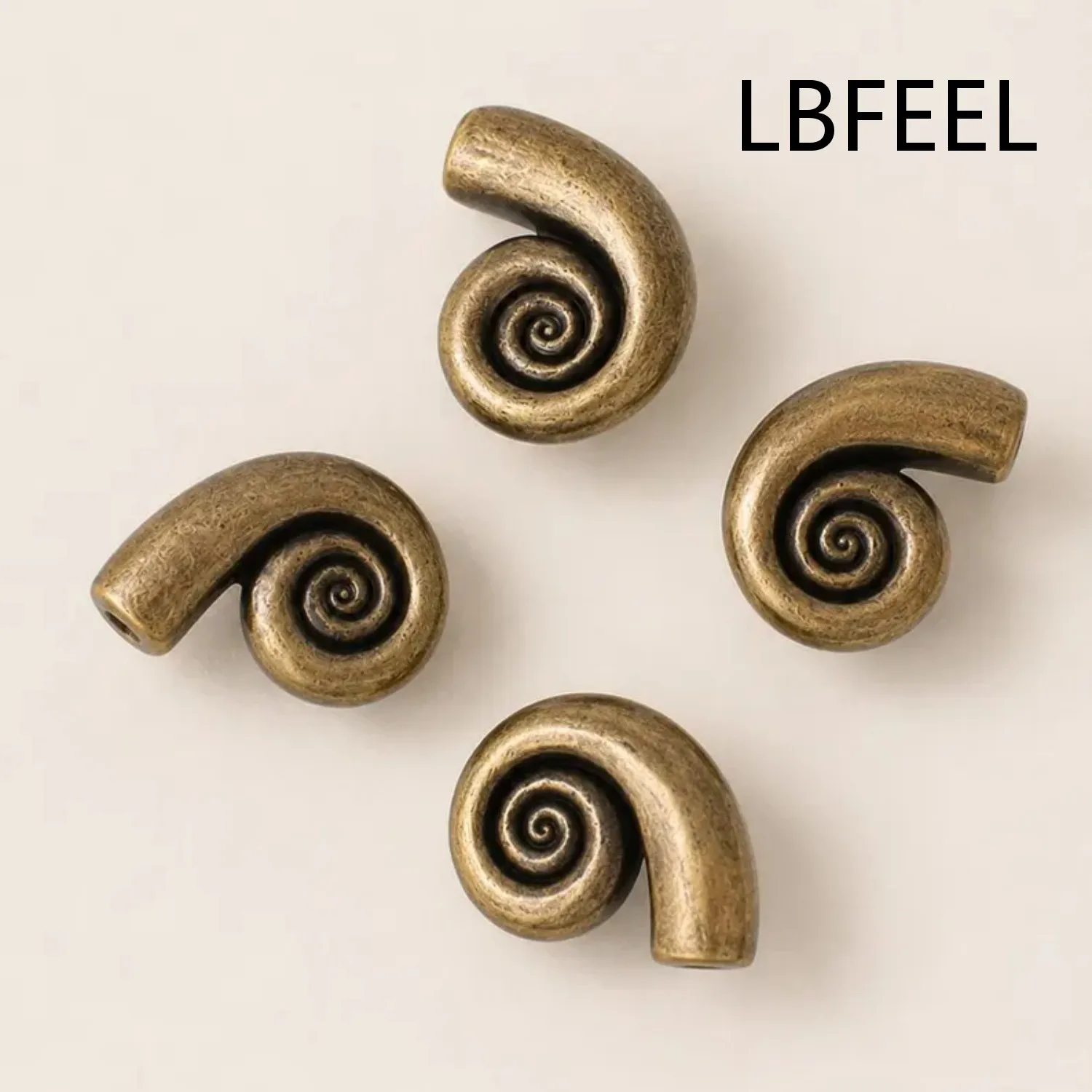 Antique Brass Spiral Cabinet Knobs Solid Brass Furniture Handles Unique Swirl Drawer Pulls Vintage Small Cupboard Pulls LBFEEL