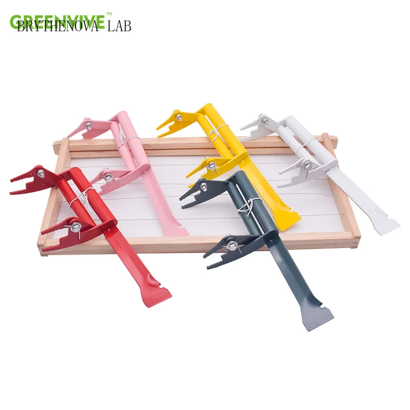 Bee Hive Frame Holder Capture Frame Grip with Shovel Nest Bee Box Holder Beehive Lift Gripper Beekeeping Equipment