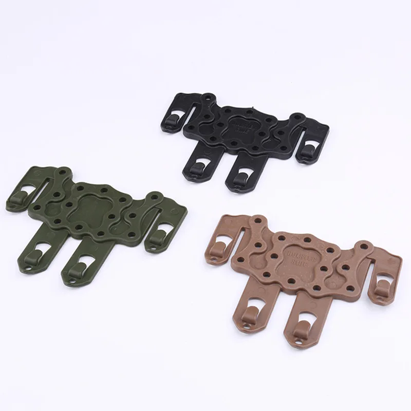 

CQC Plastic conversion chest plate aircraft plate tactical vest molle system can be waist hung plate