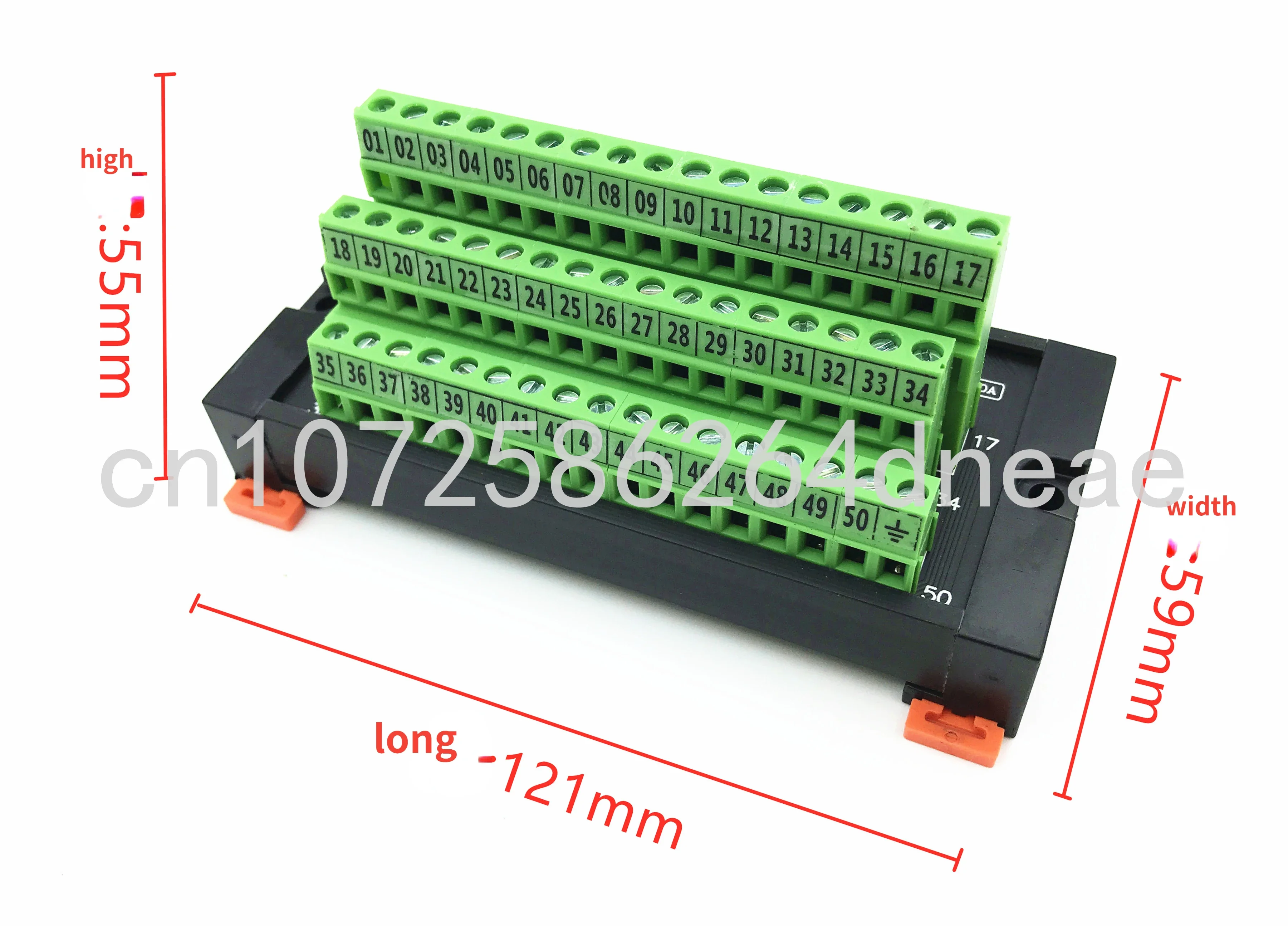 CN1 Terminal Block SCSI50 Relay Adapter Board