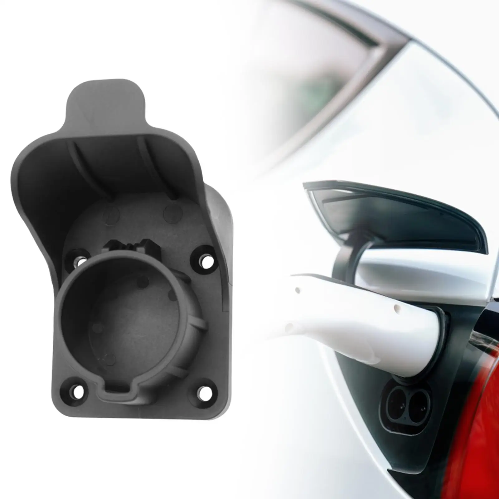 

EV Charger Wall Mount Holder Practical Replacement Durability Charger Bracket Accessory Charging Cable Organizer for J1772