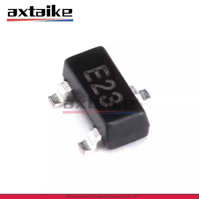 

100PCS DTC143ZCA E23 SOT-23 50V 100mA 200mW DTC143 NPN SMD Digital Transistors Built-in Resistors