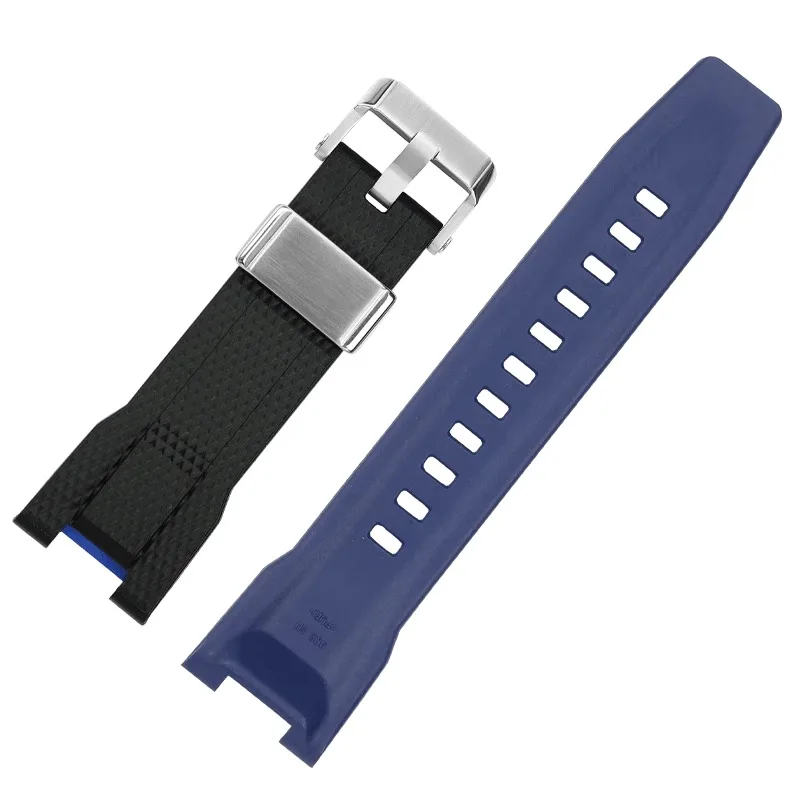 26mm 수지 실리콘 시계 밴드 – 카시오 G-SHOCK GST-210/W120L/S130L/S310 GST-B100 W300/400G 시계 액세서리용 노치 스트랩