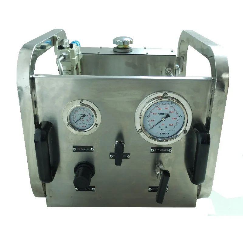 Model:USAH16 128 Bar Output Compact Size air Driven Hydraulic Pump Unit for Soft Hose Testing