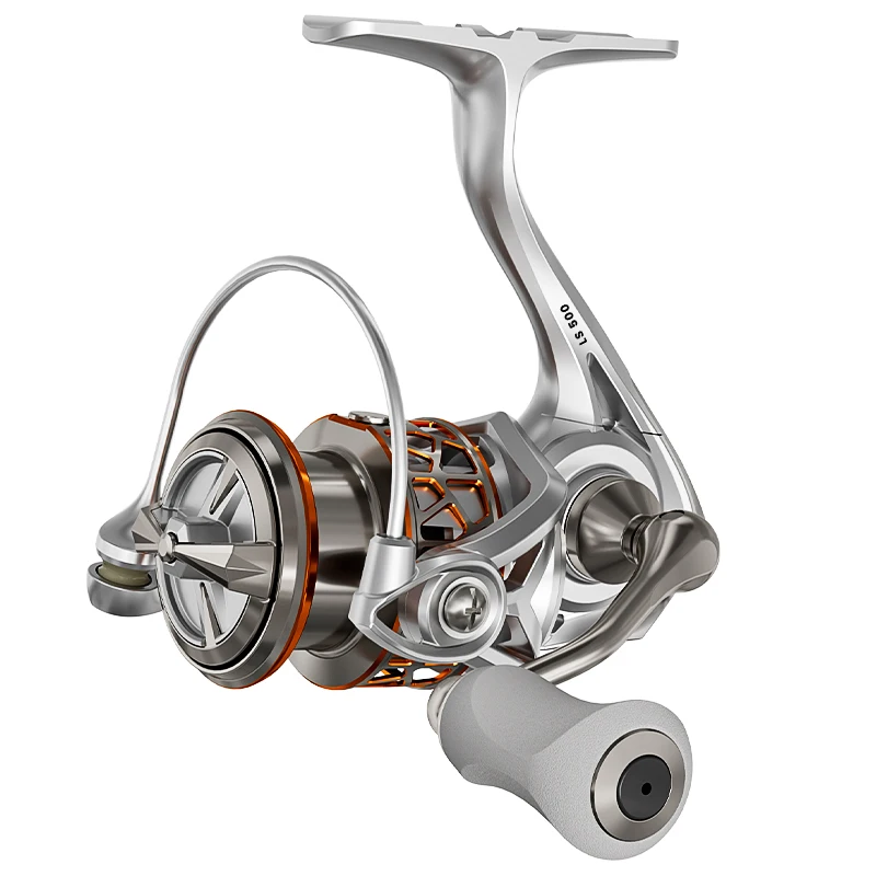 TEBEN Carbon Fiber Flame Lightweight 109G Fishing Spinning Reels 5