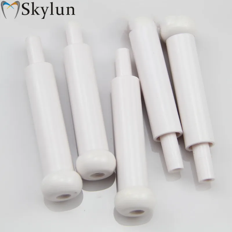 

SKYLUN 50PCS Dental Strong Weak Suction Handle Head Saliva Ejector Adaptor Valves HVE SE Tips Tube Convertor Plastic Head SL1316