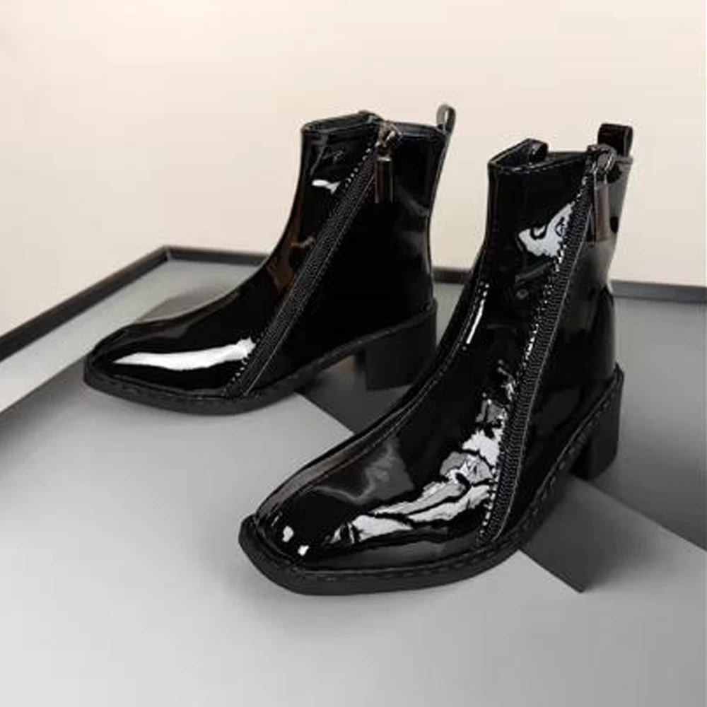 

D09-P853 children handmade toy 1/4 uncle 70 id75 soom yc77 MSD MDD bjd doll shoes Buckle leather boots 1pair