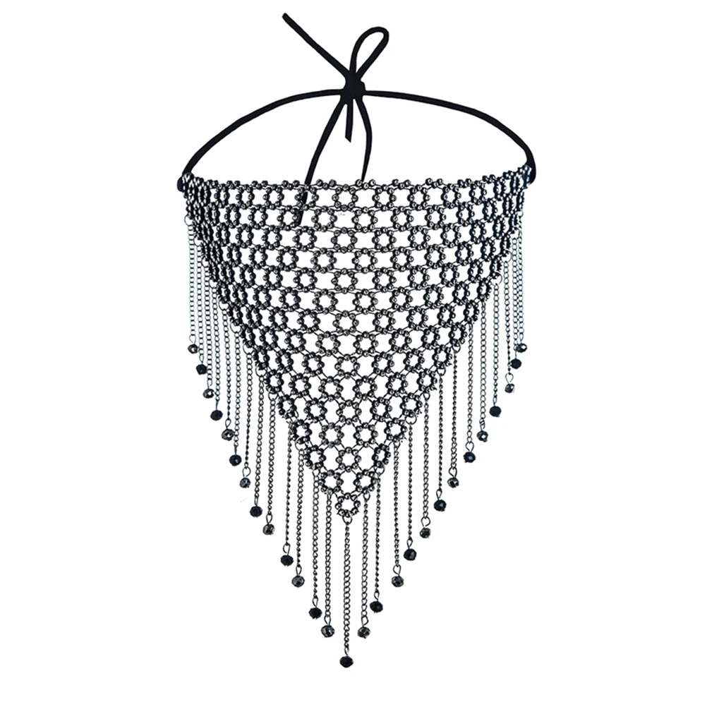 

Rhinestone Face Mask Masquerade Tassel Mask Vintage Gold Chain Crystal Decor Nightclub Accessory Halloween Outfits Playing